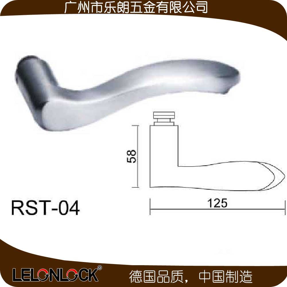 宅男网宅男导航RST-04+RML-13+RCR-01不锈钢防盗门锁