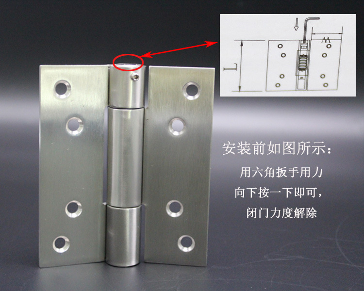 宅男网宅男导航闭门器合页（单弹铰）