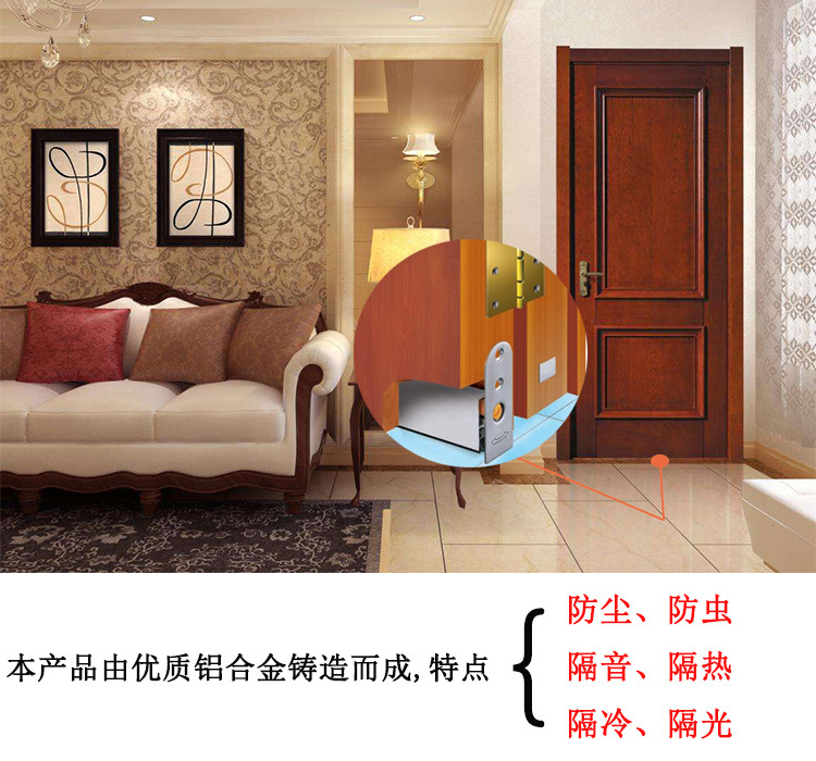 宅男网宅男导航RDA-31C(U2) 铝合金门底防尘器