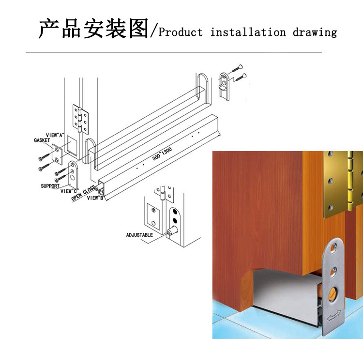 宅男网宅男导航RDA-31(h2）自动门底防尘器